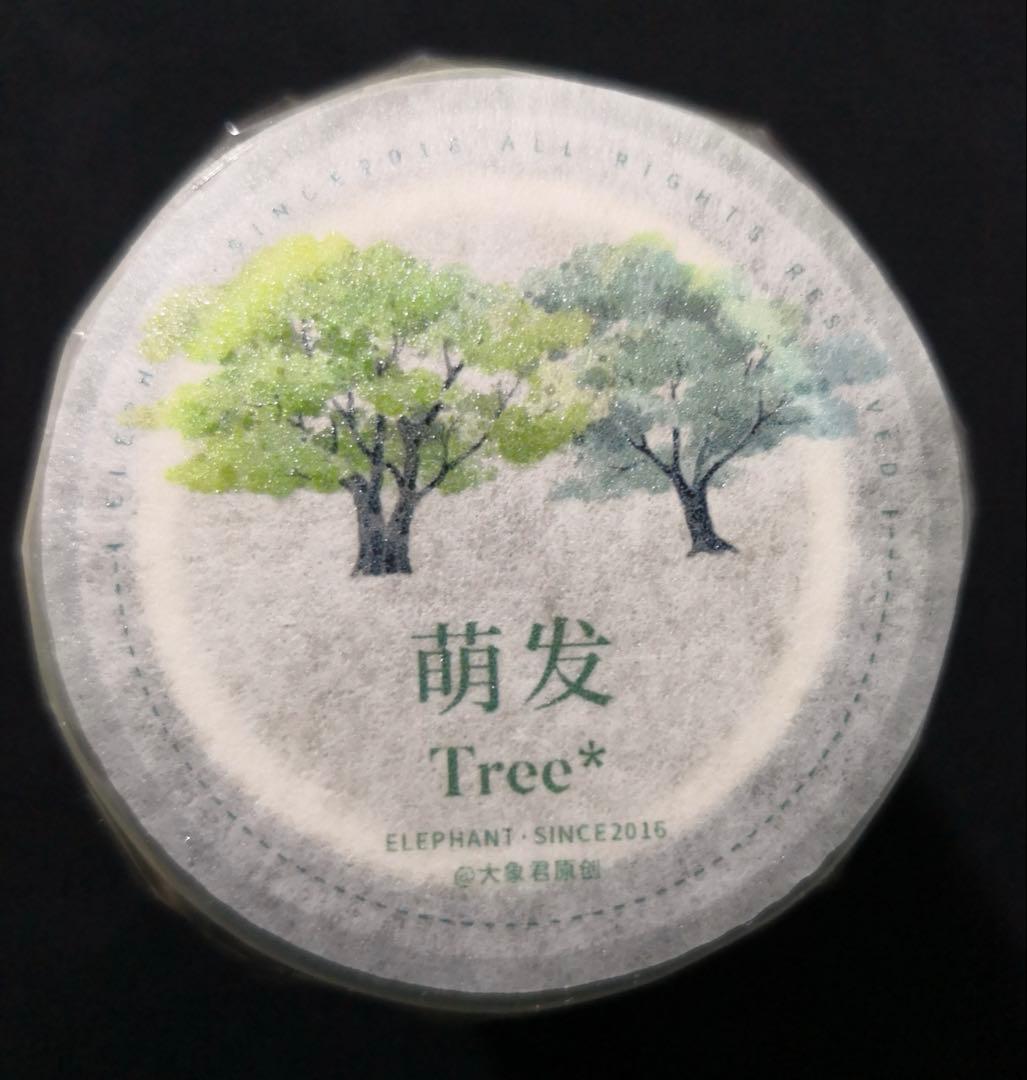 【8311】海外　マステ　5m巻売り　PETマスキングテープ　木