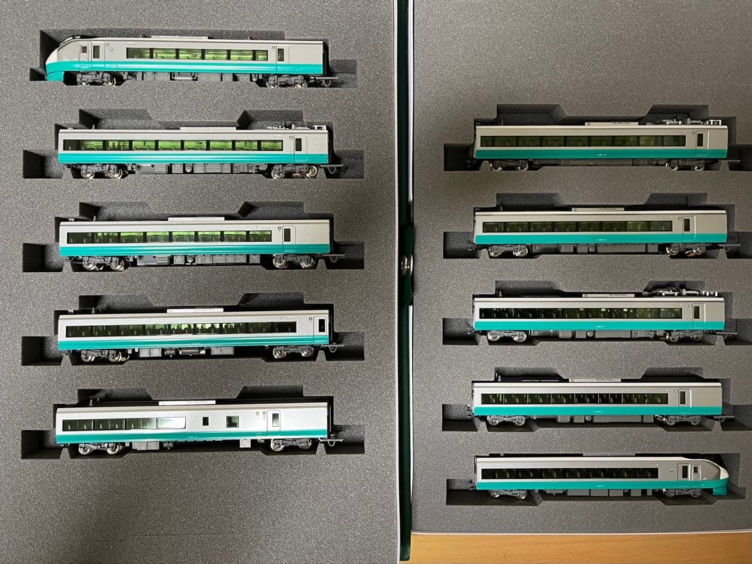 KATO 10-1878 E657系リバイバルカラー 10両セット　緑