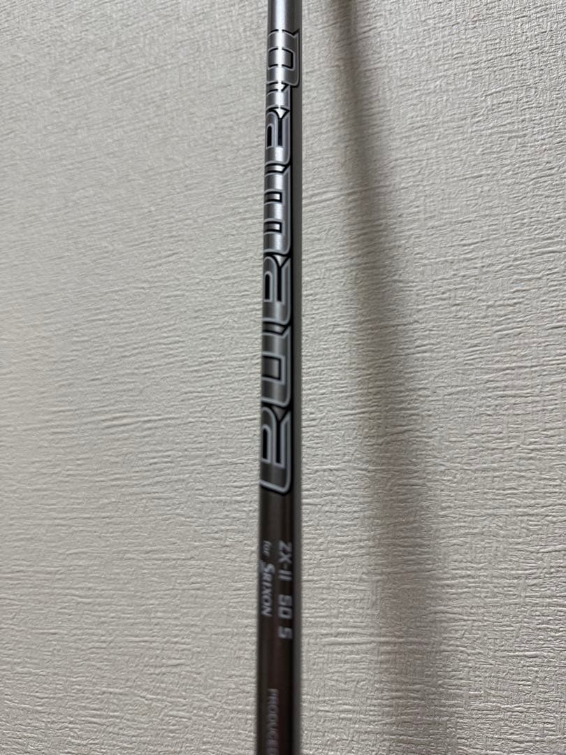 スリクソン純正スリーブ付Diamana ZX II 50 S ドライバーシャフト