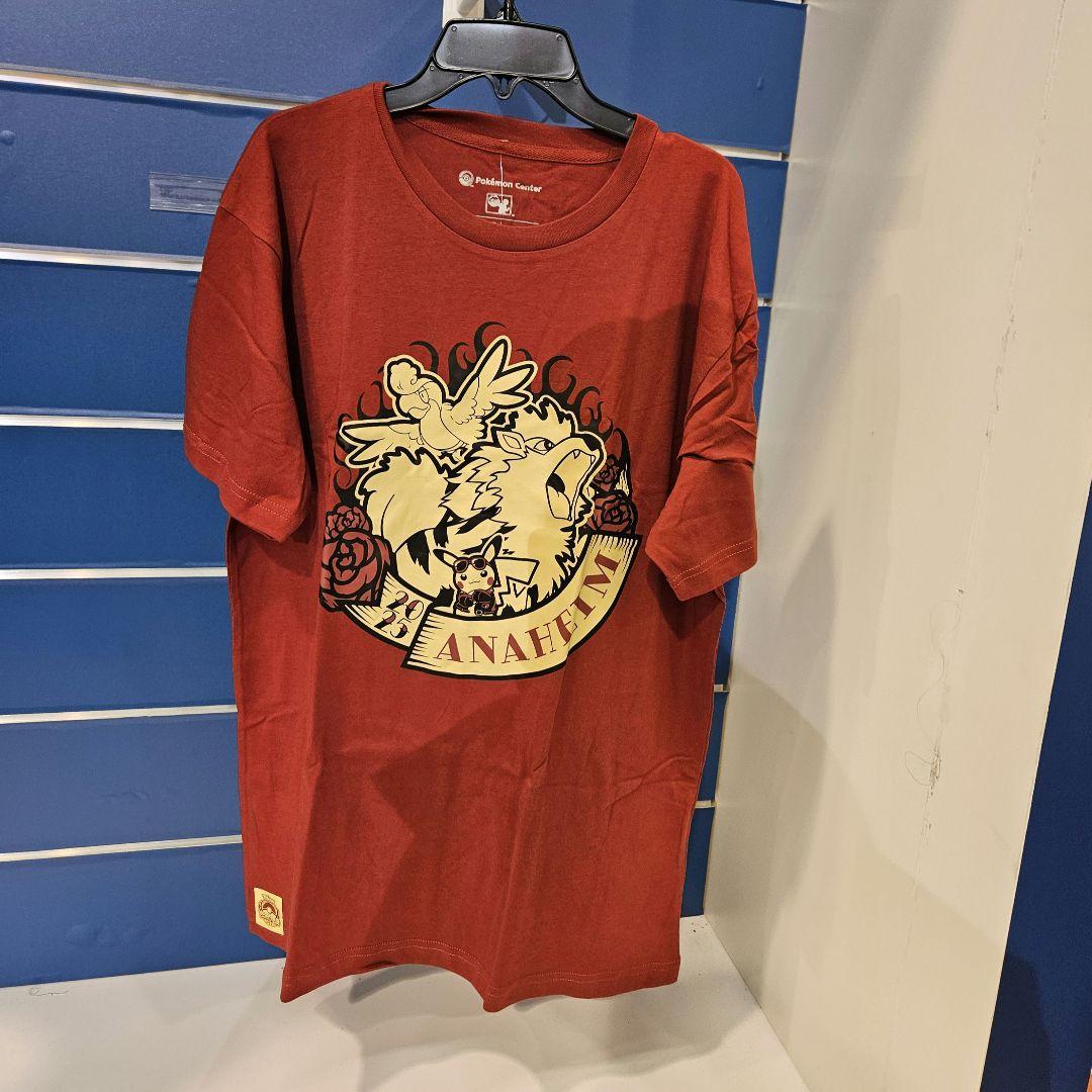 L WCS 2025 ポケモン アナハイム Tシャツ 黒ピカ