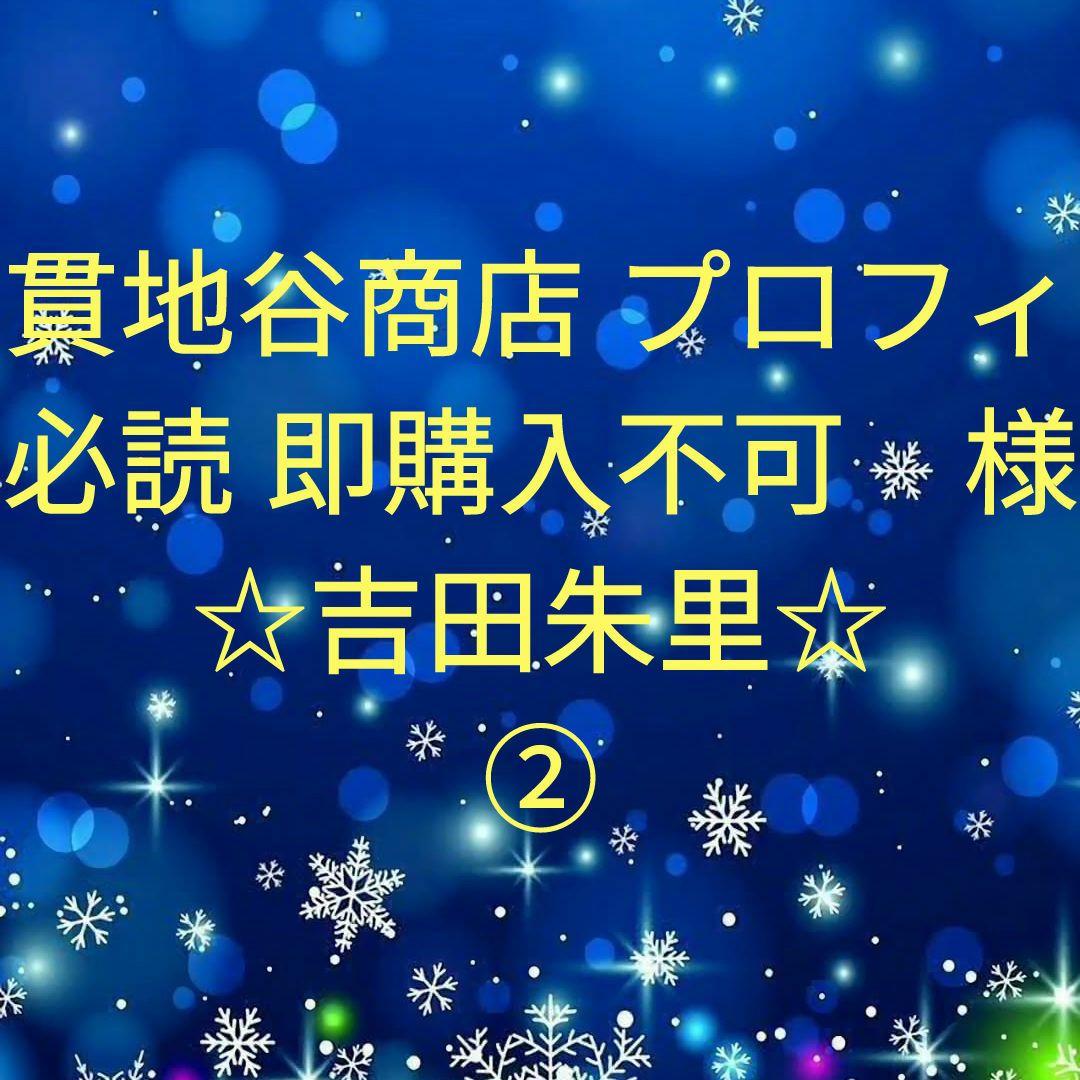 貫地谷商店 プロフィ必読 即購入不可　　吉田朱里セット②
