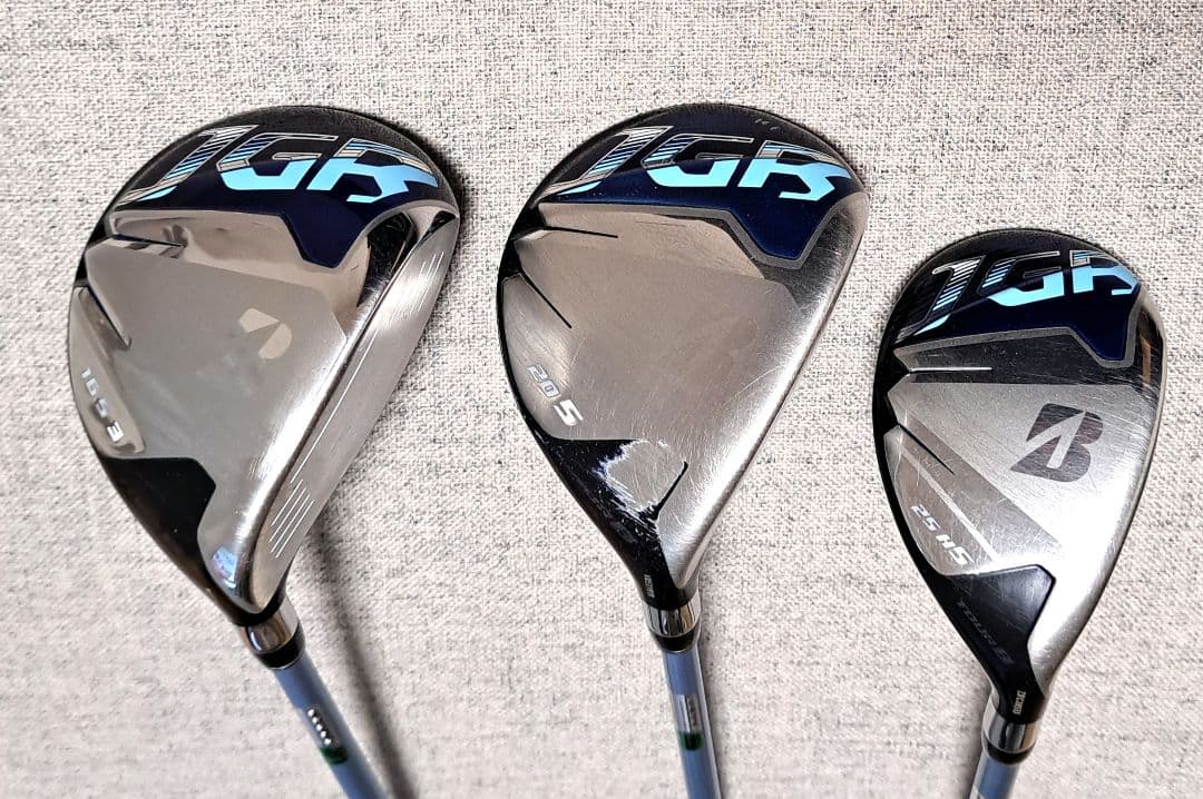ブリヂストン TOUR B JGR レディース　ウッド、ユーティリティセット