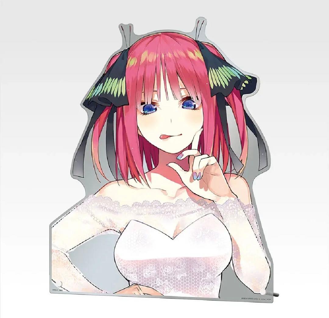 一番くじ 五等分の花嫁 ⚫︎A賞バストアップアクリルボード（中野二乃 )