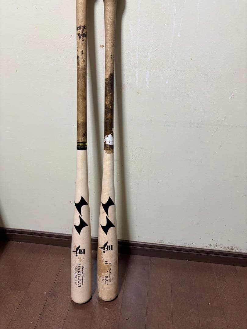 HARD-BAT 硬式用木製バット 2本 李大浩モデル