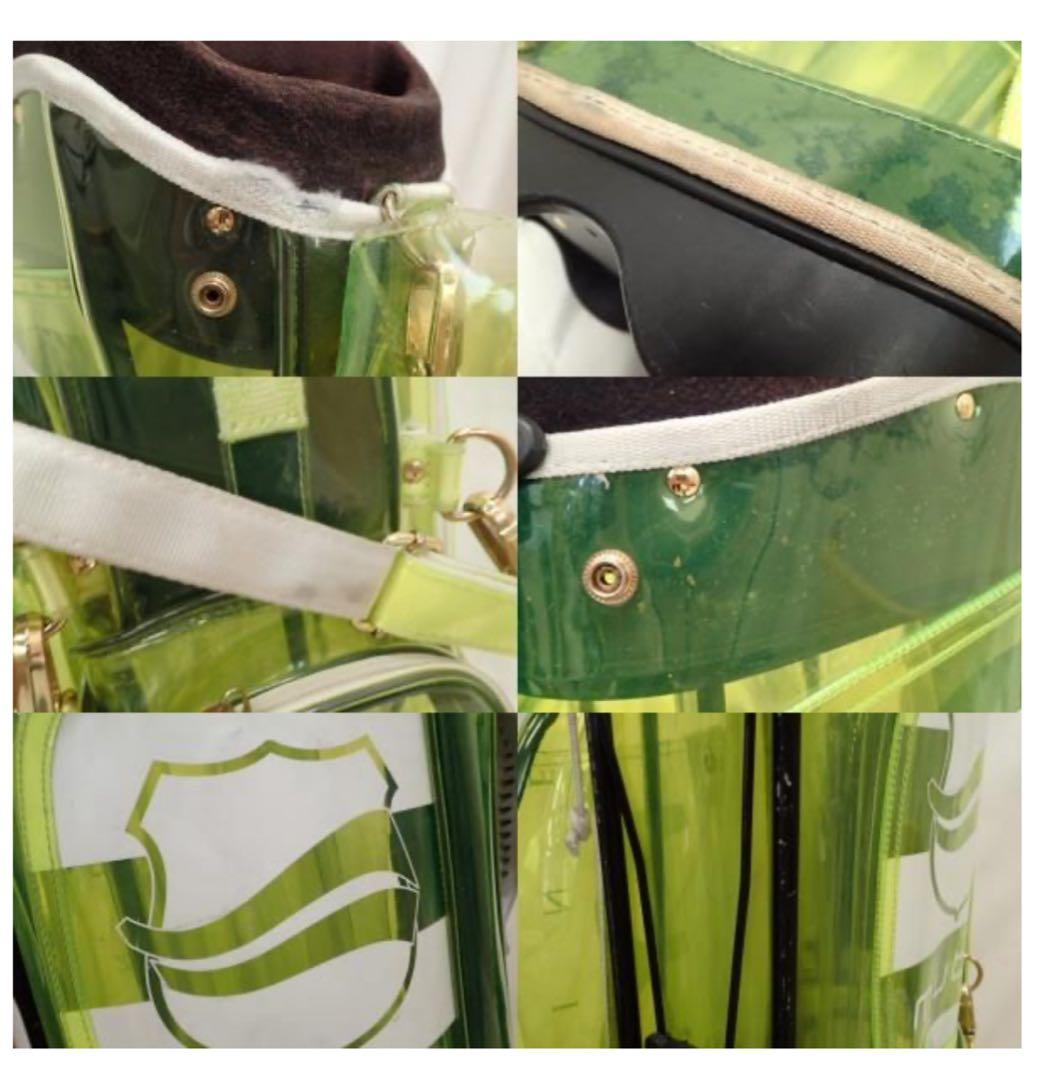 muta marine クリアイエロー キャディバッグ