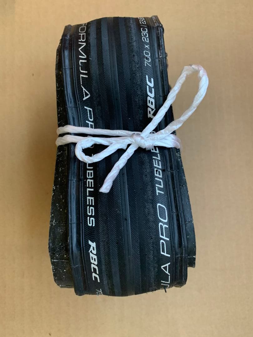 中古：FORMULA PRO Tubeless タイヤ 2本セット