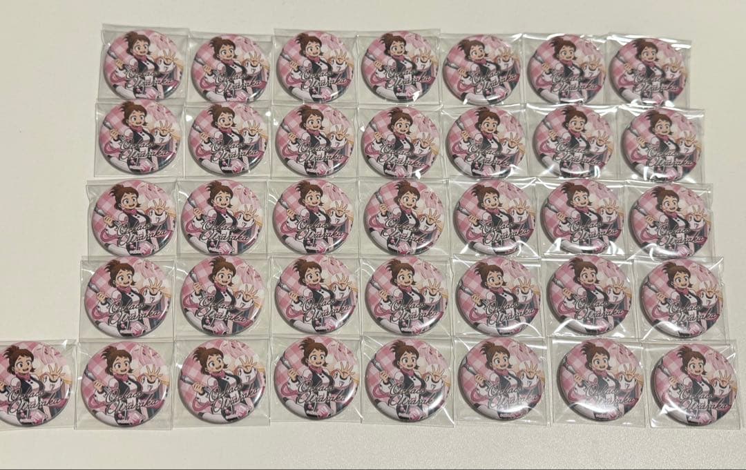 麗日お茶子 オープンスクール 缶バッジ