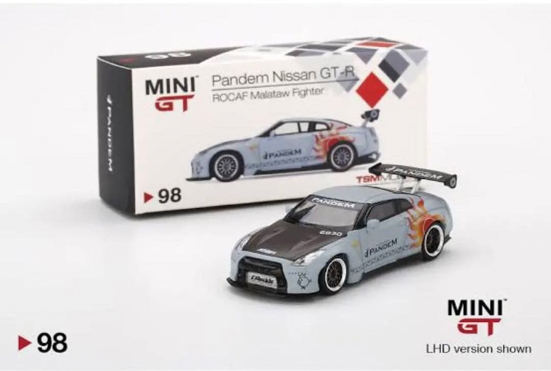 MINI GT パンデム 日産 GT-R ROCAF LHD 台湾限定 TSM