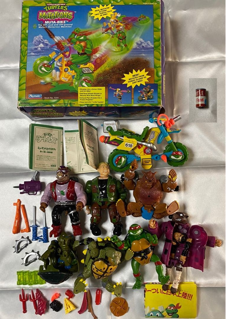 ミュータントタートルズ　フィギュア　まとめ売り