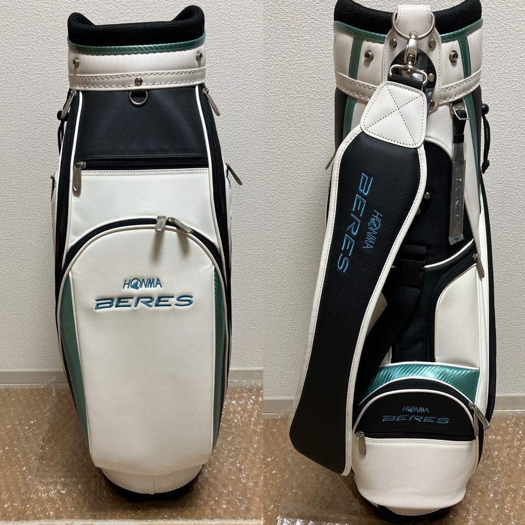 新品未使用　ホンマBERES キャディバッグ とゴルフクラブセット一式