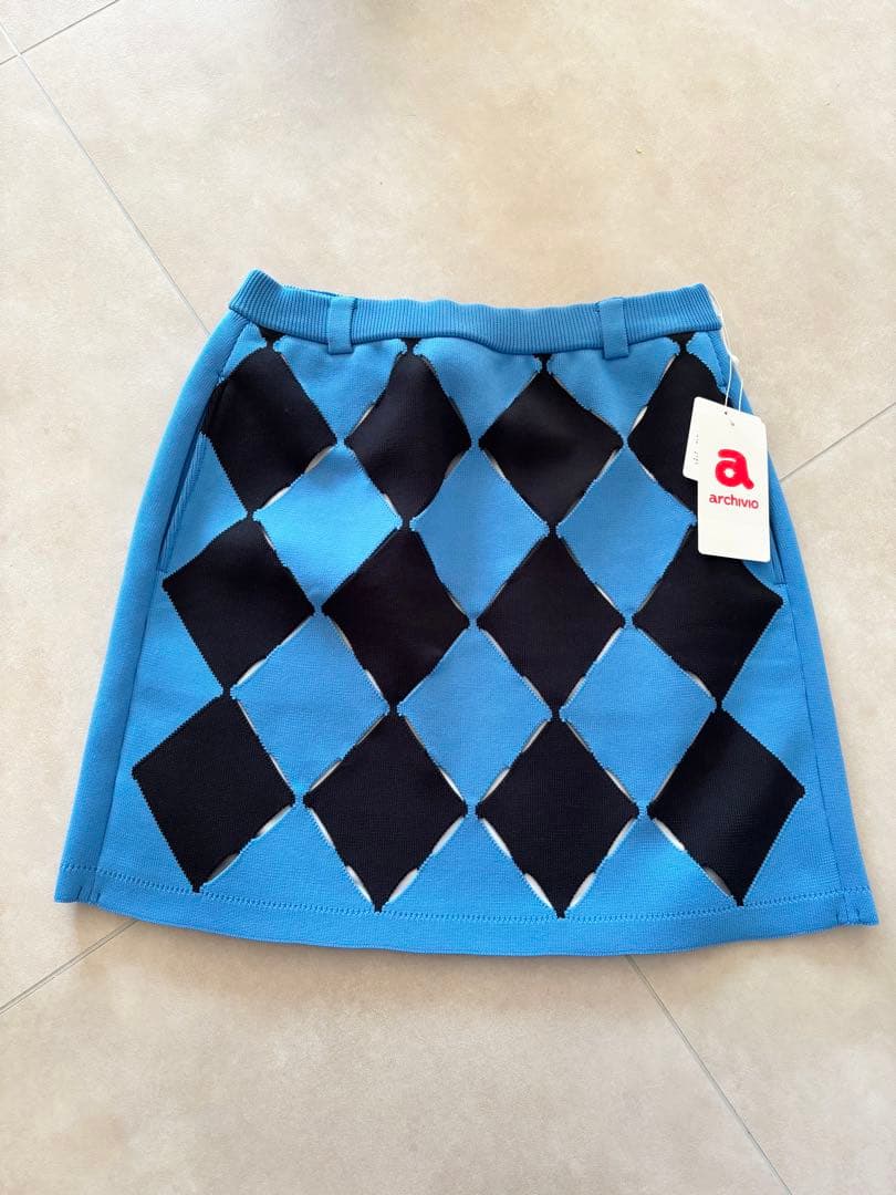 【新品未使用】ARCHIVIO アルチビオ ゴルフウェア ニットスカート38