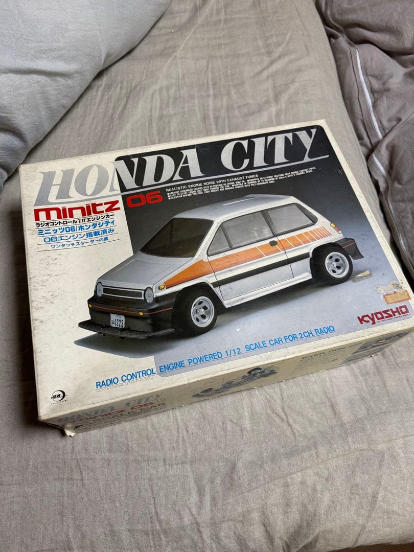 デッドストック　京商ミニッツ　ホンダシティ　未組立　エンジンラジコン