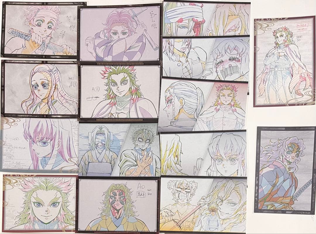 鬼滅の刃　ダイニング　おすそ分けポストカード　15枚