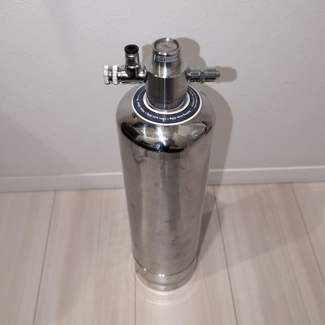 ステンレス CO2ボンベ 圧力計付き　水槽　D601S ver　1.4