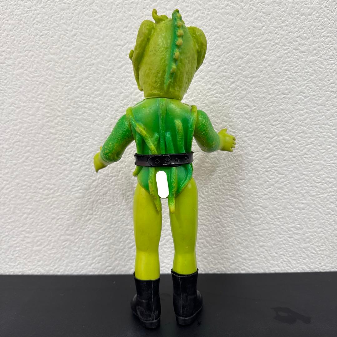 当時物　旧バンダイ　仮面ライダー　怪人　サラセニアン　ソフビ