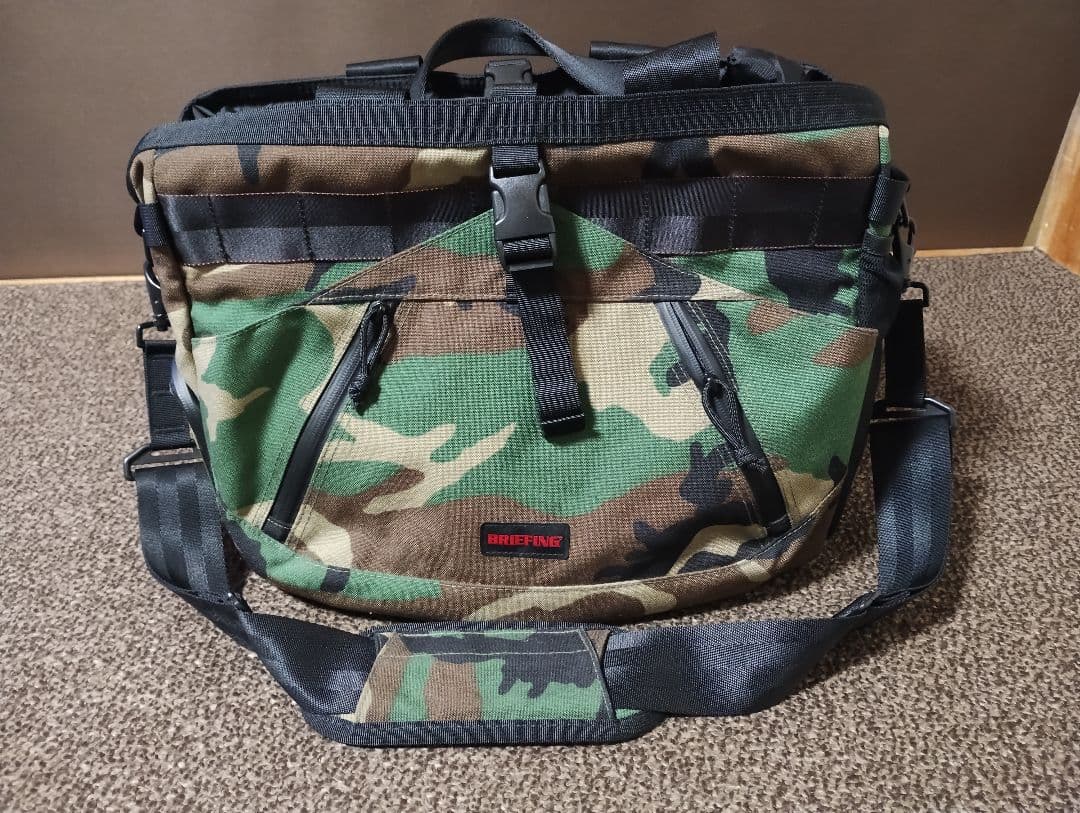 BRIEFING ブリーフィング トートバッグ ショルダー 2WAY 迷彩柄
