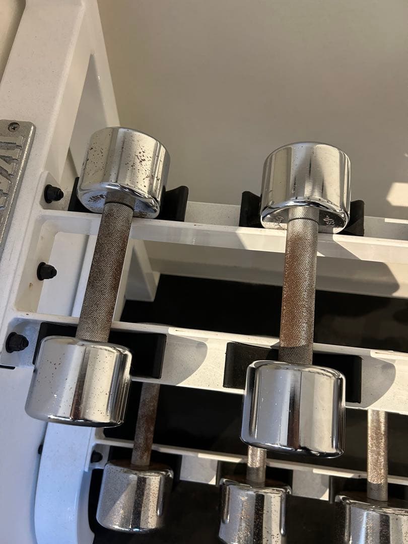 IVANKO ダンベル　1-20kg 15組　ダンベルラック付き