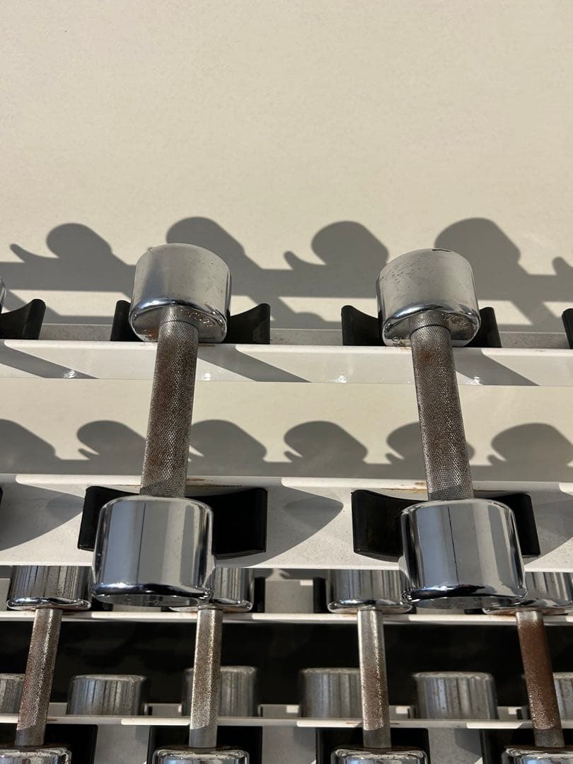 IVANKO ダンベル　1-20kg 15組　ダンベルラック付き