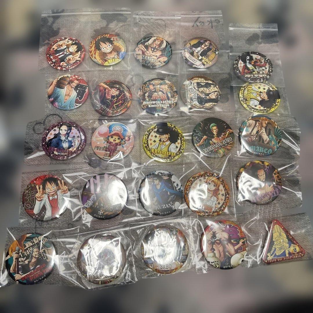 ワンピース　缶バッジ　レアアソート　まとめ売り