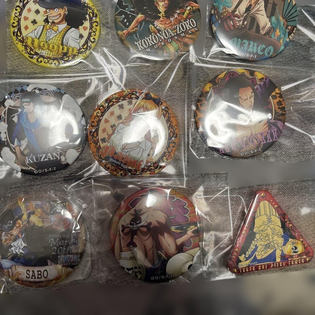 ワンピース　缶バッジ　レアアソート　まとめ売り