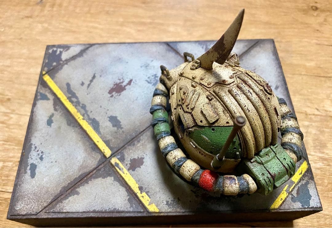 EXCEED MODEL ザクヘッド② 指揮官機　現地改修　塗装完成品