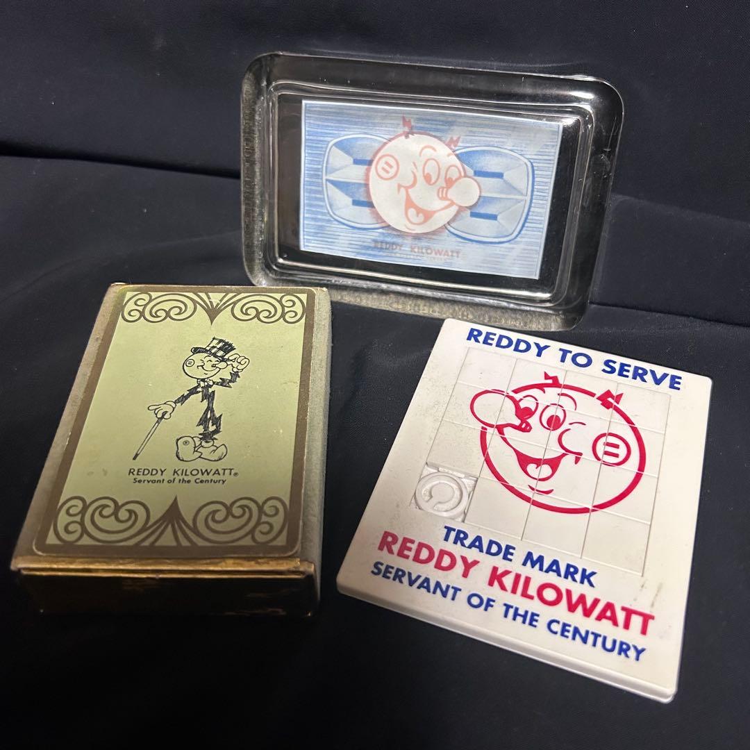 VINTAGE REDDY KILOWATT ノベルティ 3点まとめ売り