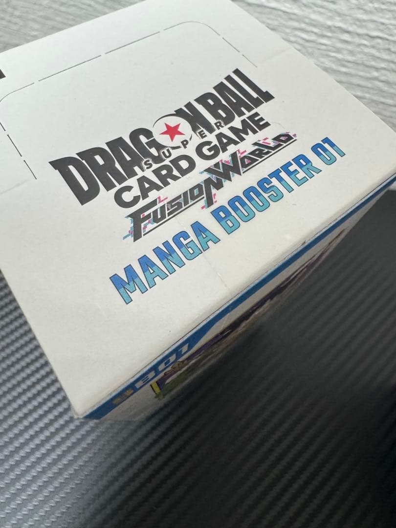 テープ付き　マンガブースター 01 02 フュージョンワールド BOX セット