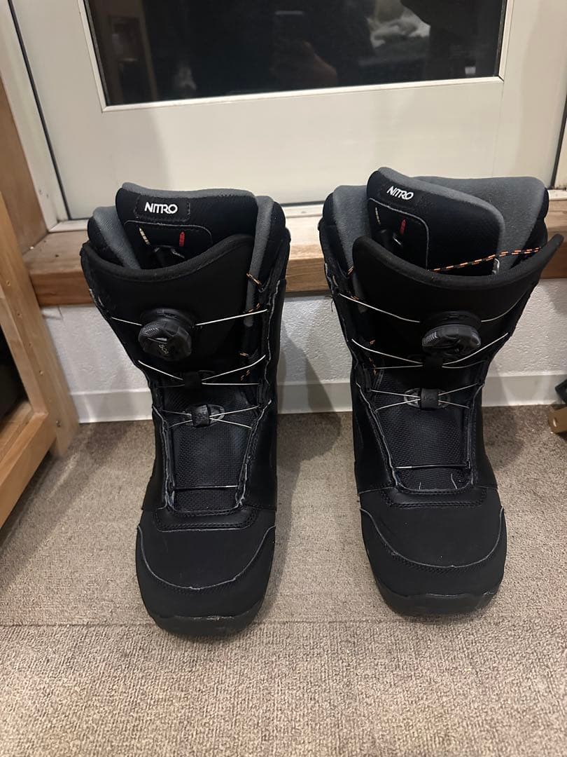 【tu-】NITRO 女性用スノーボードブーツ ブラックミント