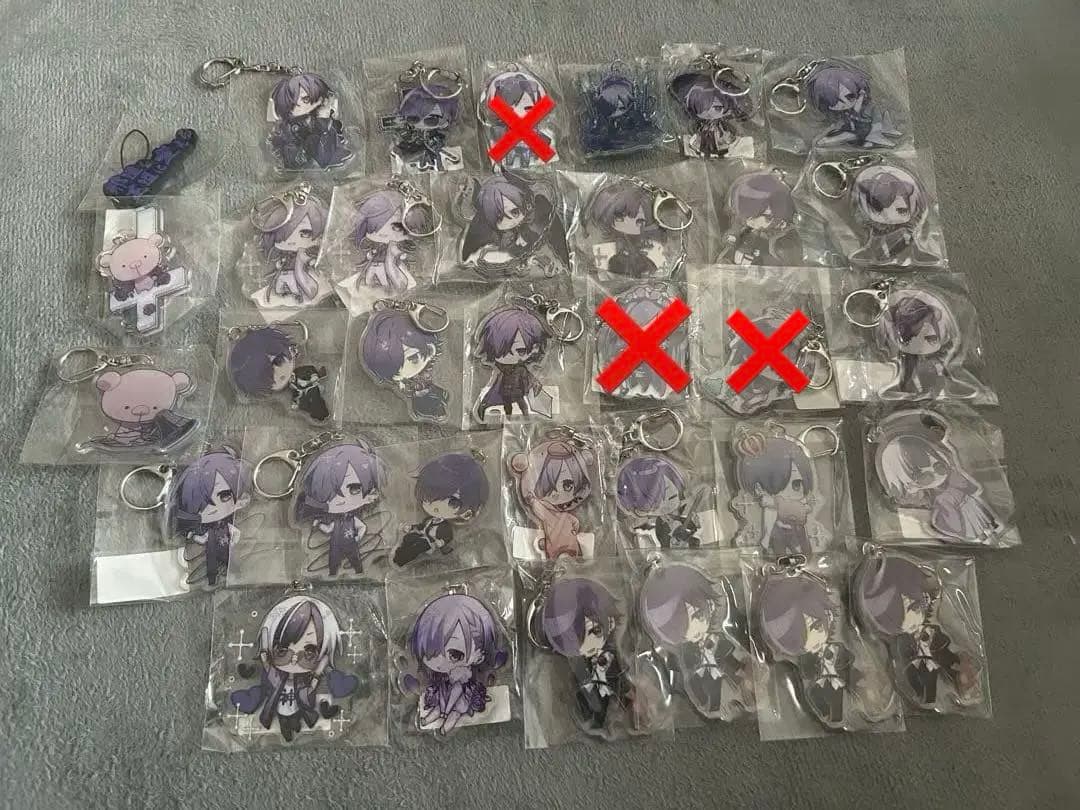 ゆきむら。アクリルキーホルダー