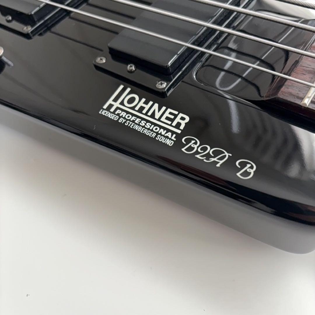 美品　ベース　ヘッドレス　HOHNER B2A-B アクティブ　最終売価