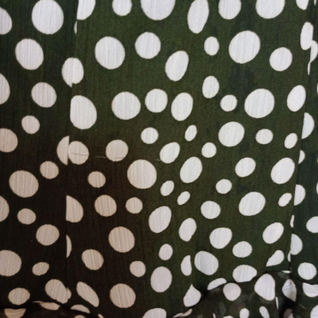 フラメンコ スカート 赤 水玉　スペイン製