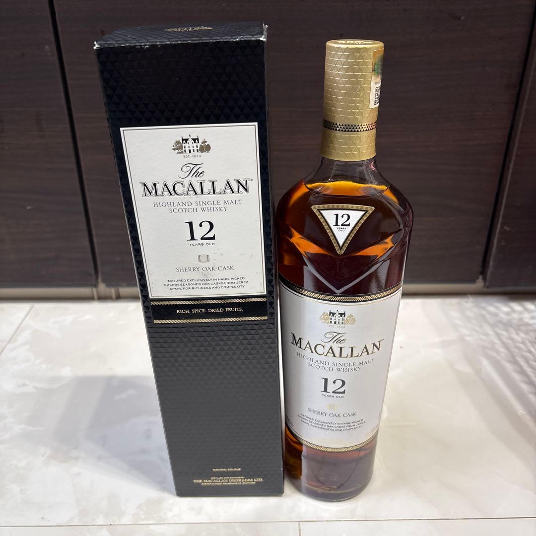 マッカラン12年Old Sherry Cask 700ml ウイスキー