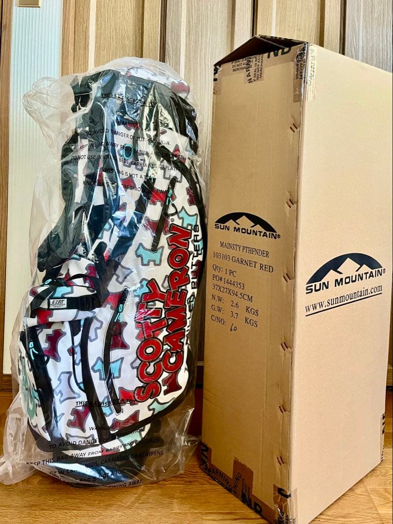 Scotty Cameron2021 ダンシングドッグスタンドバッグ