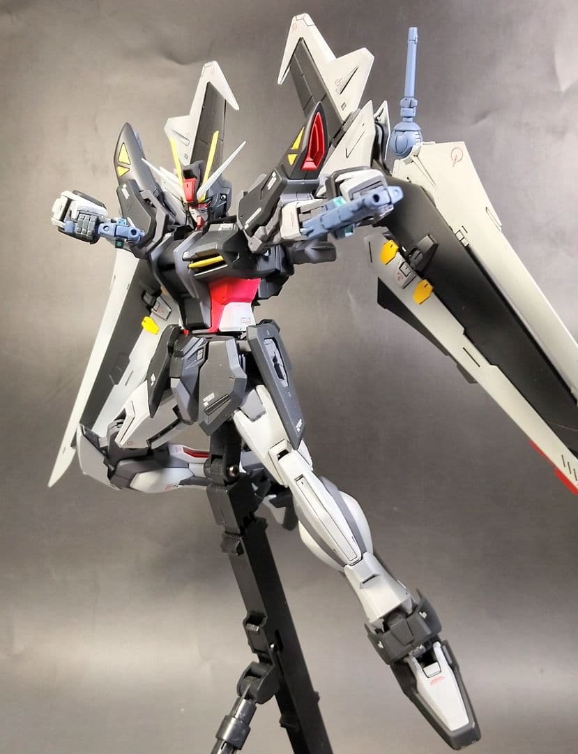 MG 1/100 ストライクノワールガンダム ミキシング 改修 全塗装 完成品