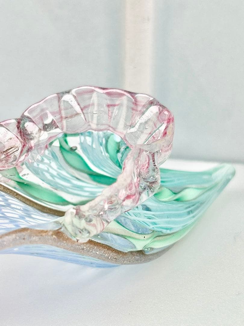 ベネチア ヴェネチアン murano ムラーノ ガラス グラス レース シューズ