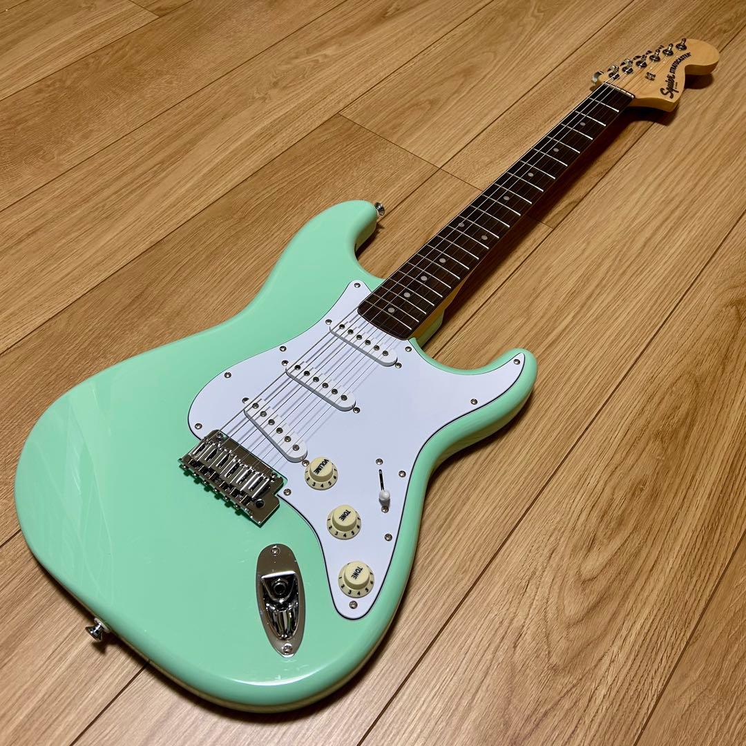 Squier Affinity FSR Stratocaster サーフグリーン