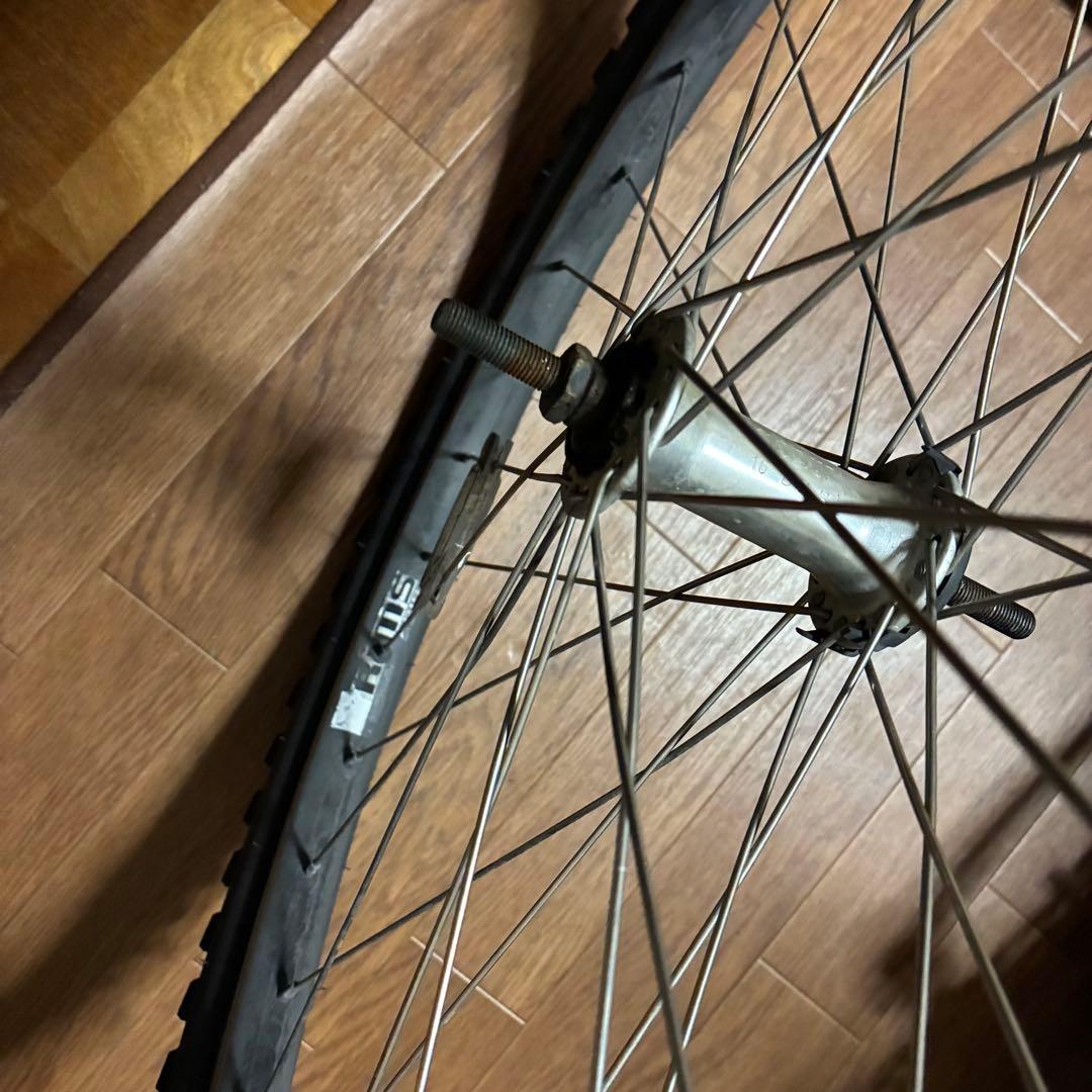 電動アシスト自転車用　26インチ　フロントホイール