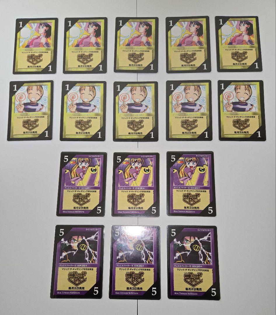 希少【ライフ40点】デュエルファイター刃　カードライフカウンター　ぎゃざ　限定品