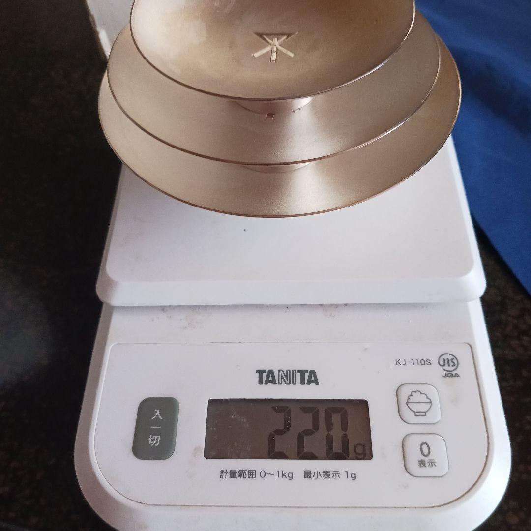 純銀杯(大阪市ロゴ入り)木箱入り