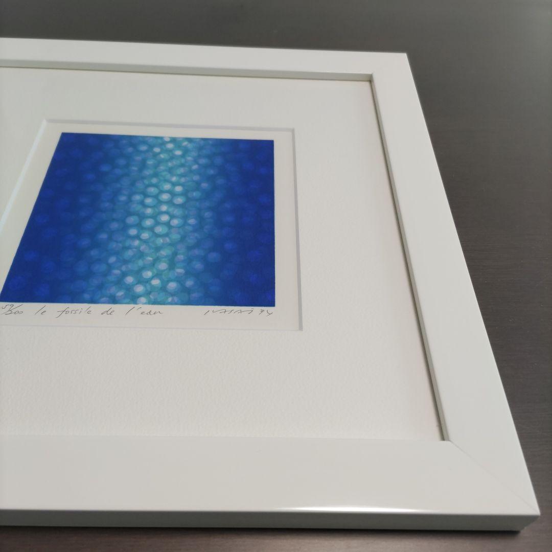 笠井 正博 シルクスクリーン 額装 ☆ 直筆サイン・エディション有 ☆ 限定版画