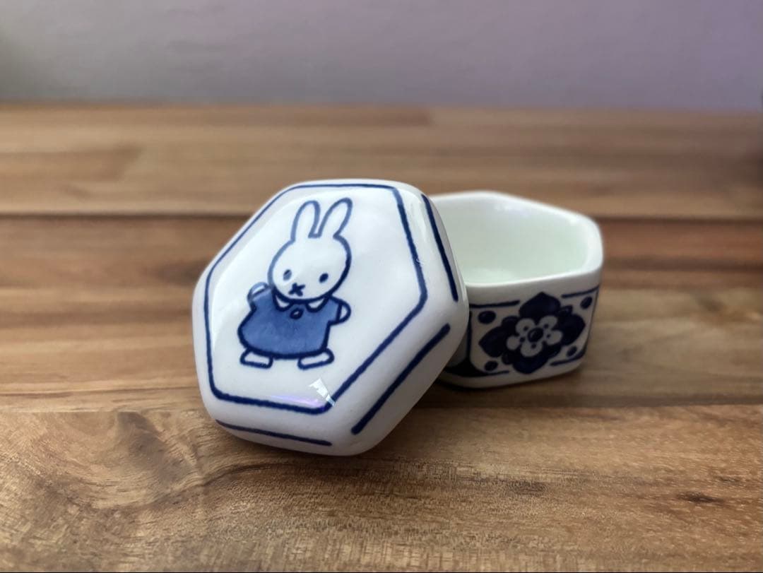  DELFT ミッフィー 六角形容器