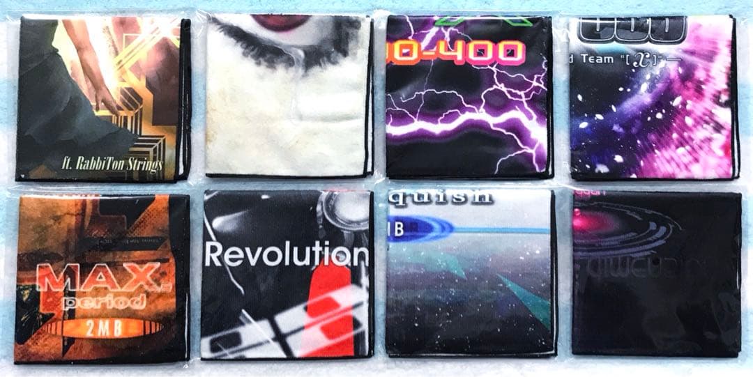 8点セットDanceDanceRevolution ジャケットスクエアタオル