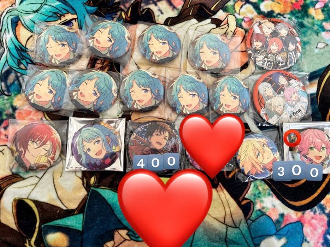 あんスタ　イベコレ　フィーチャー　缶バッチ