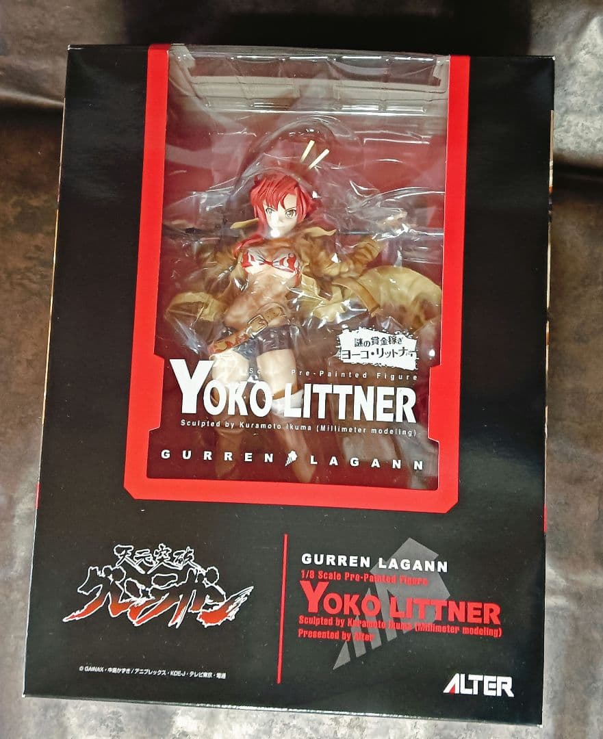 天元突破グレンラガン 謎の賞金稼ぎ ヨーコ・リットナー 1/8 完成品フィギュア