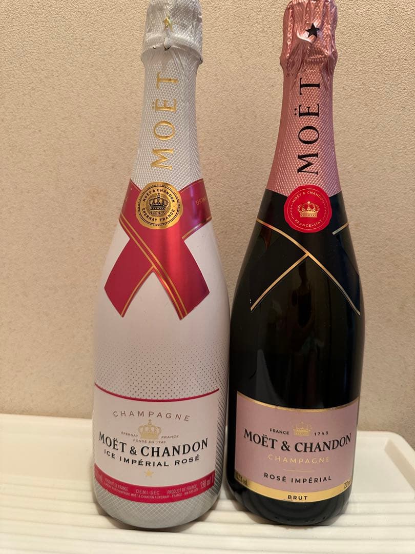 モエアイスインペリアルロゼ、モエロゼインペリアル２本セット