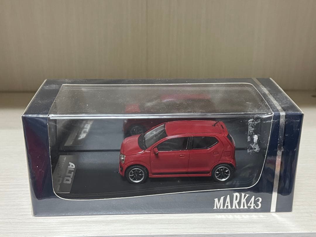 MARK43 1/43 スズキ アルトターボRS ピュアレッド ミニカー