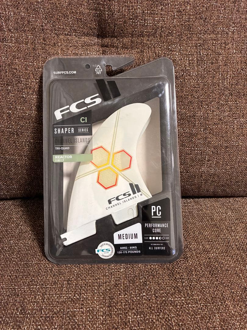 FCS II アルメリックShaper Series Medium 5フィン