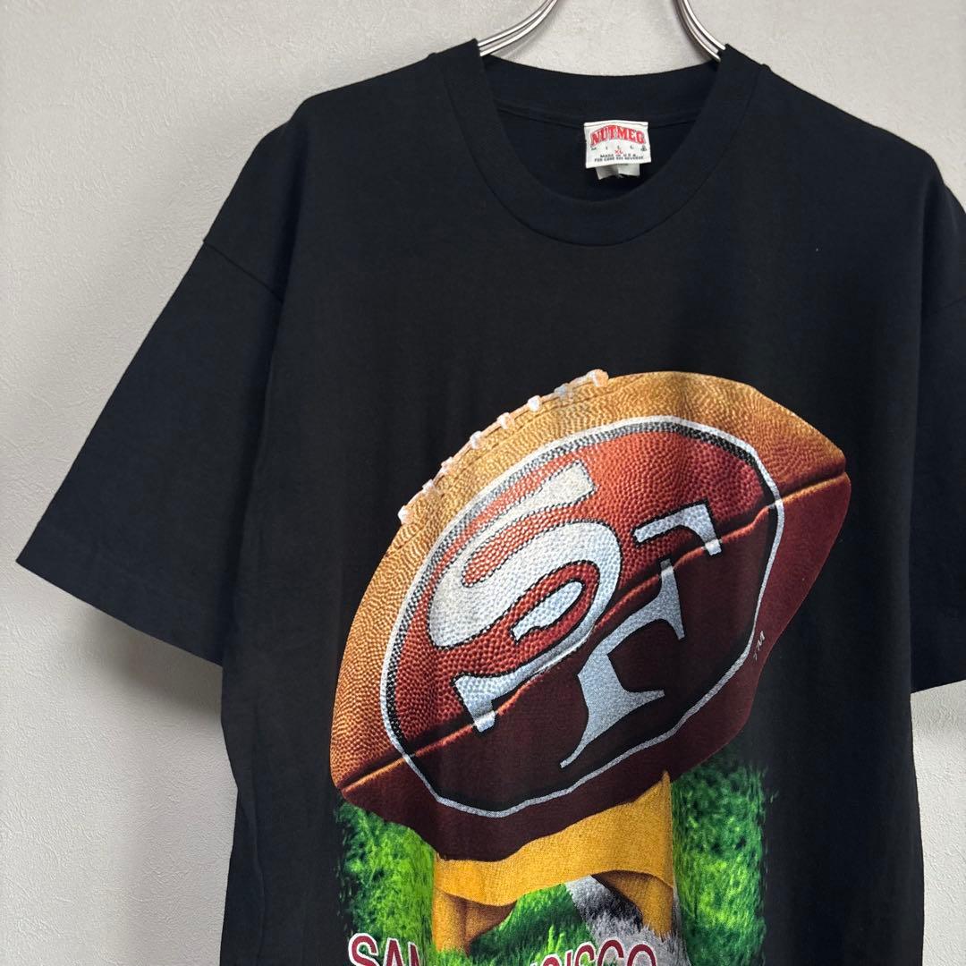 サンフランシスコ49ers NFLNUTMEG USA製 1995年TシャツXL