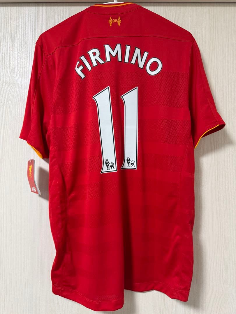 正規品 タグ付き リバプール フィルミーノ 16-17 Lサイズ