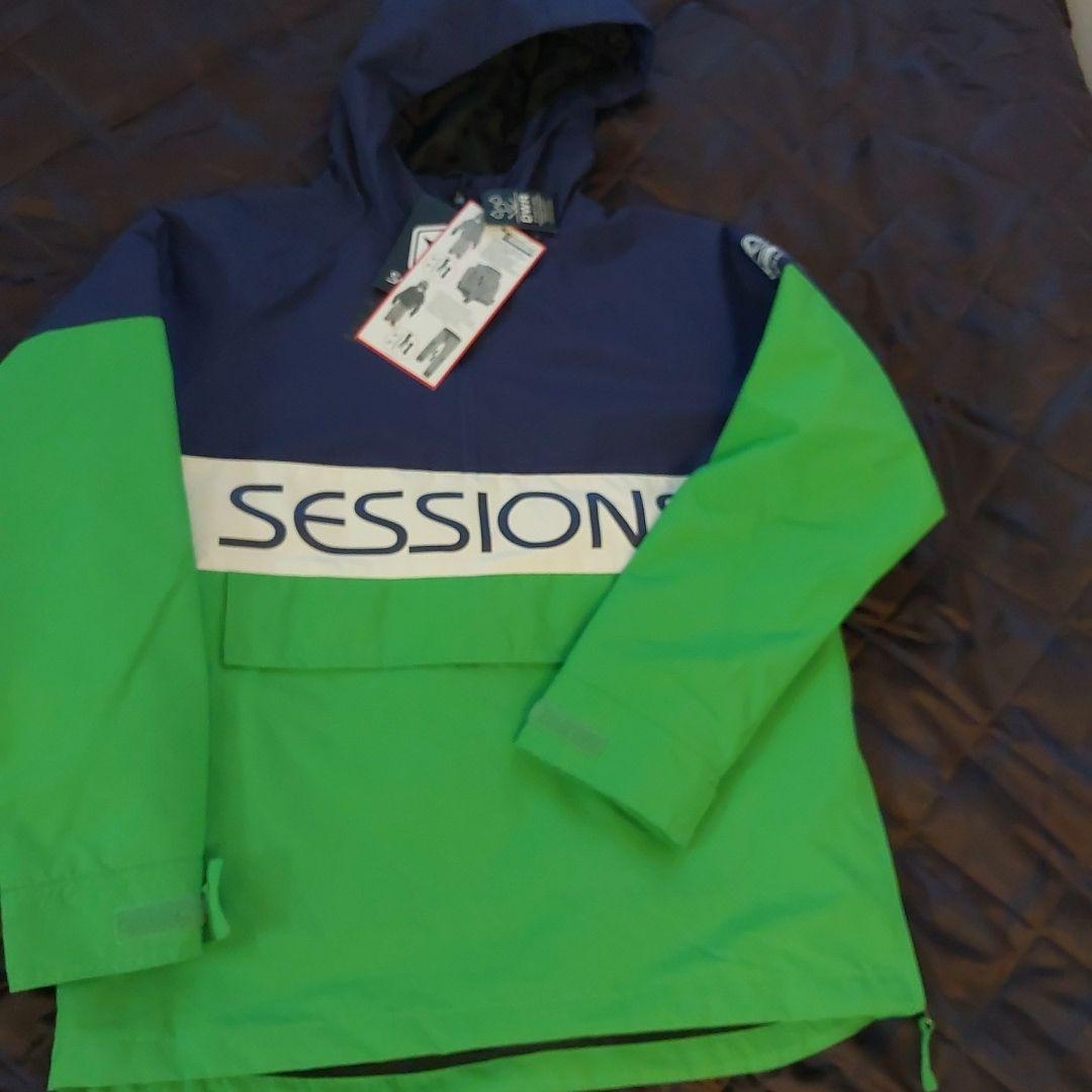 セッションズ スノボジャケット ジュニアL 150センチ相当 SESSIONS